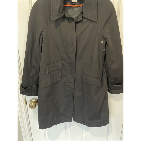 MICHAEL Michael Kors Women’s Size small Trench Coat Black Wool Lining READ - Picture 3 of 11